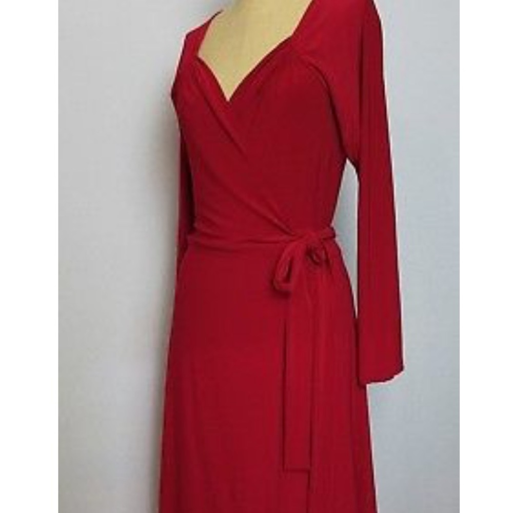Norma Kamali wrap dress